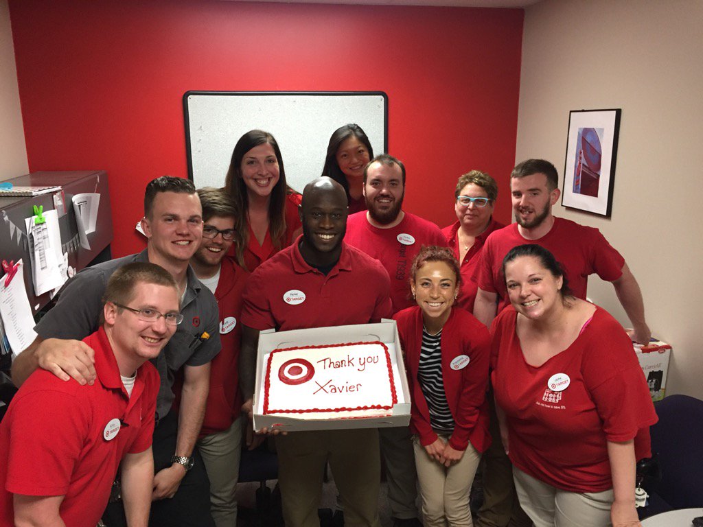 Thank you Xavier for your Target service. You catch all the bad guys. Good luck in your new service role! <a href="/eassman/">Liza Assman</a>