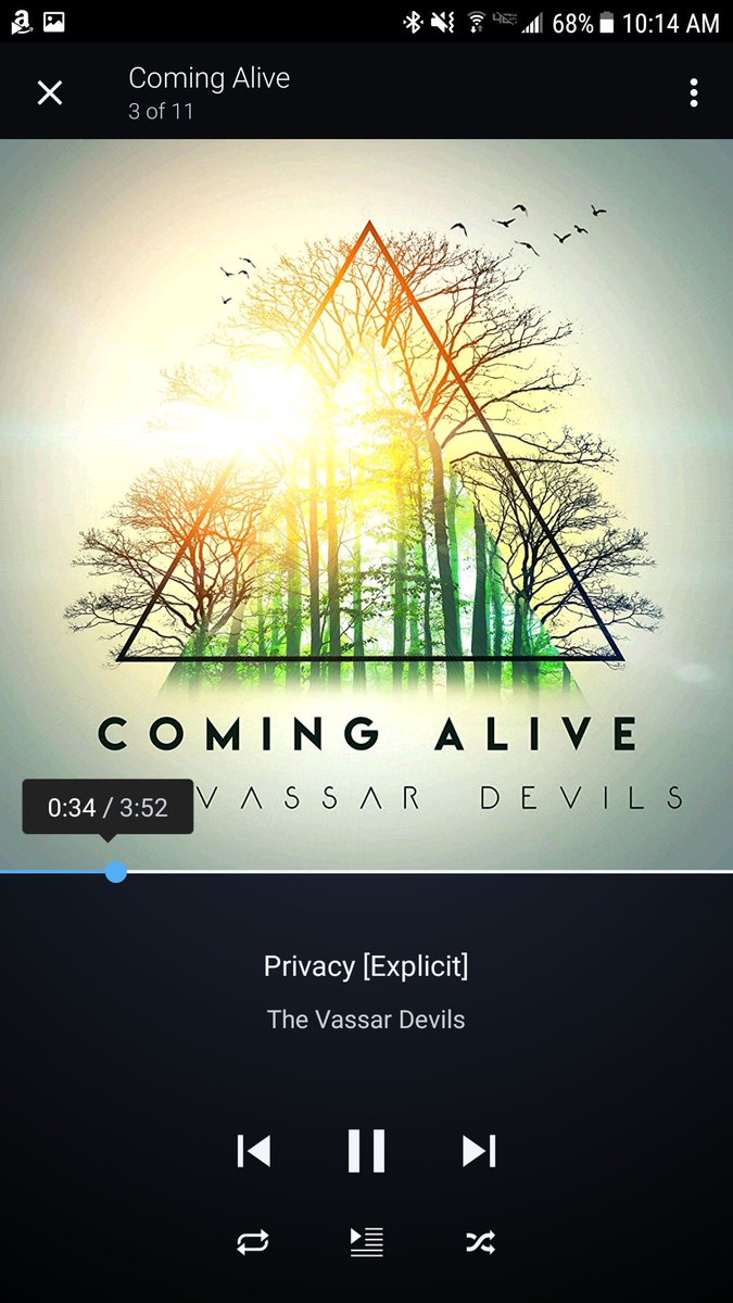 Ayyyee, <a href="/VassarDevils/">The Vassar Devils</a>, y'all really put out a BOMB album! TOO clean. #ComingAlive #AcaLove