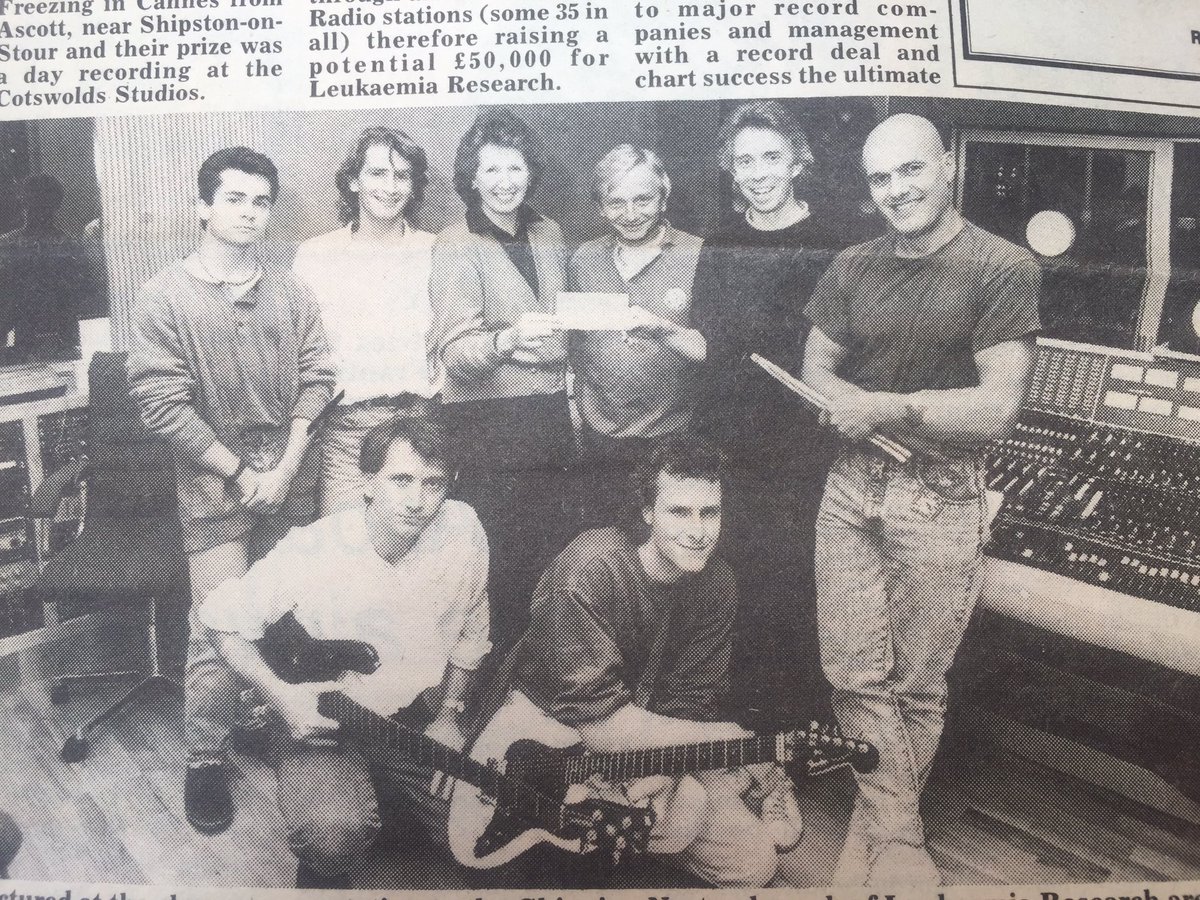 BBCOxford's tweet photo. Freezing in Cannes look back to 1988 when they recorded at #ChippingNorton studios #BBCMusicDay #LocalMusicLegends https://t.co/L4blvlB4rX