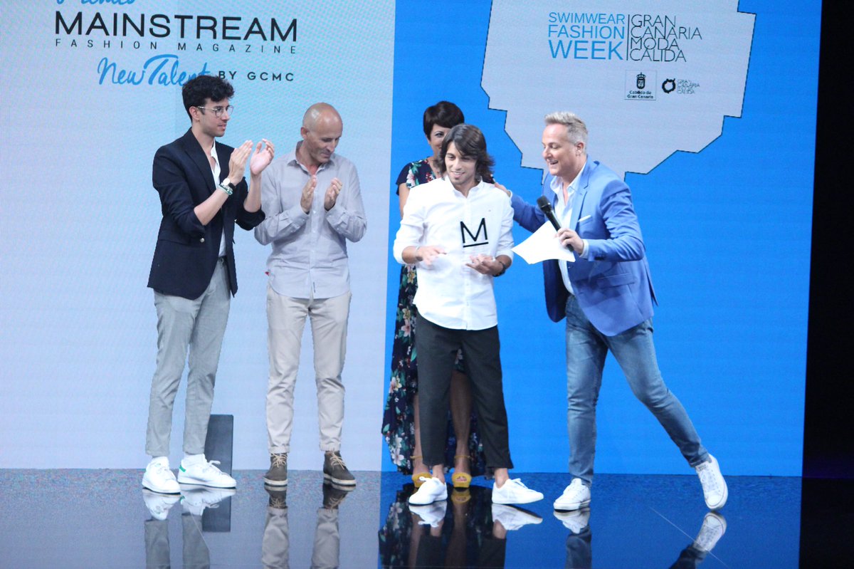 ¡El ganador del Premio <a href="/Mainstream_Can/">Mainstreamfashionmag</a> al Nuevo Talento es  #romanperalta! Merecidísimo. ¡Cada año más difícil la elección! #GranCanariaSFW