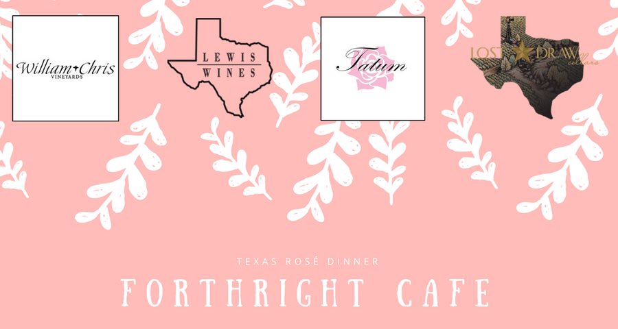 Join us <a href="/forthrightcafe/">Forthright</a> in #Austin for a #Texas #Rosé Dinner on Sat, June 24, 6:30pm! texasrosedinner.splashthat.com