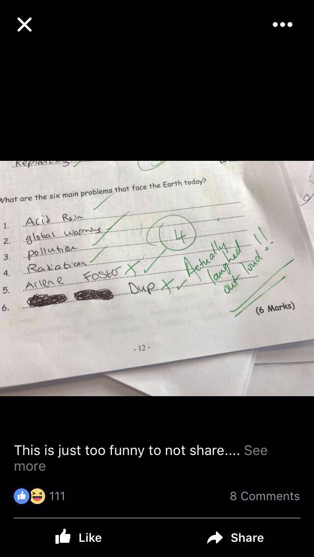 ... Heaney on exam paper Conor \