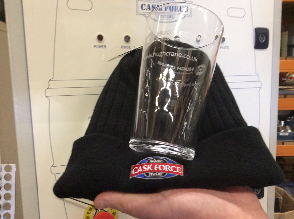Caskwasher's tweet photo. @DonkeystoneBrew Looks like a great set up guys #Manchester #brewing Retweet and you will be the proud owners of #caskforce beanie hats & glass #keepsyouwarm https://t.co/9HKw8NWps7