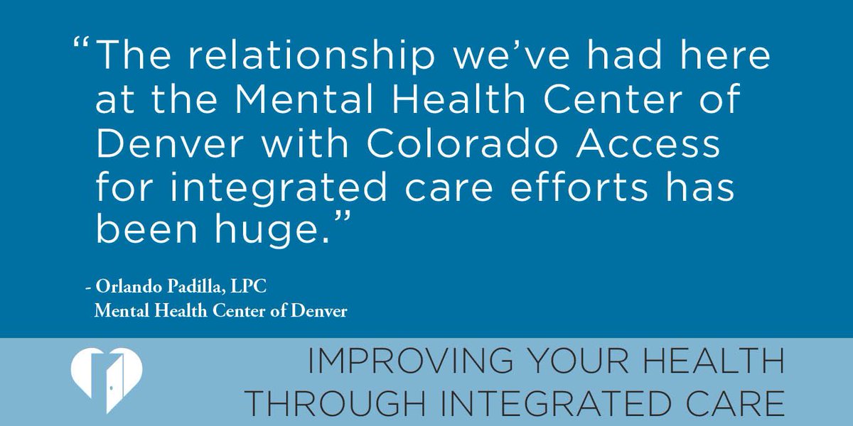 coaccess's tweet photo. Integrated care builds relationships! Learn more: https://t.co/tZpgKsff5k #coloradoaccess https://t.co/VT3IivvEHv