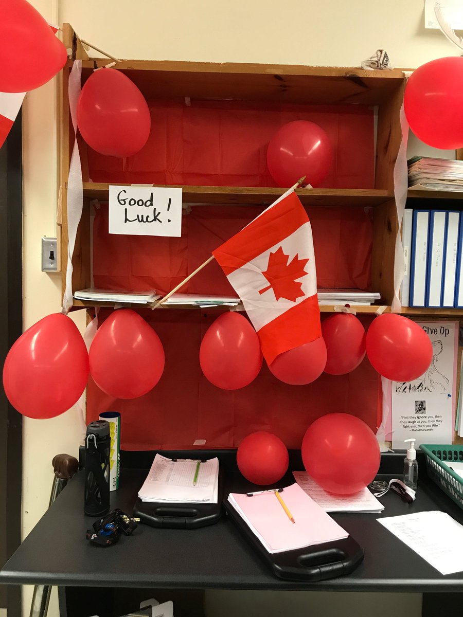 MsMillerLMA's tweet image. Thanks for the great send off to Worlds today BCSS. Will do my best to bring some hardware back to Canada with me @BCSSLax