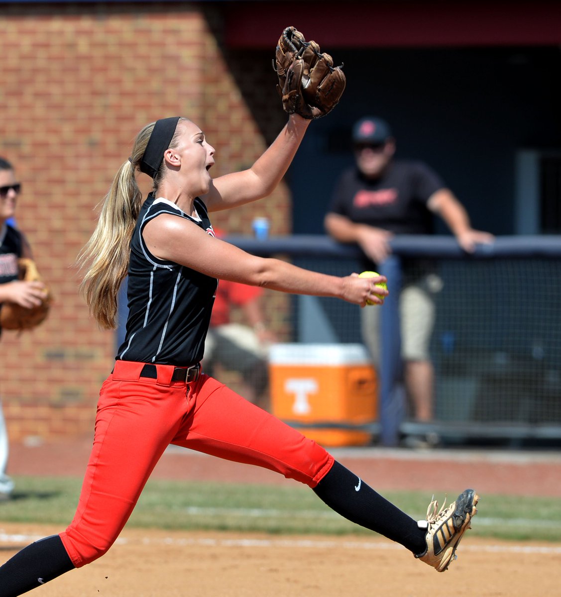 BHCSports's tweet photo. The 2017 All-Crooked Road Conference softball team, starring Patrick Henry's Booth and Holston's Garrett: https://t.co/Rp8mlVMGxt https://t.co/WuwwHe1Xv9
