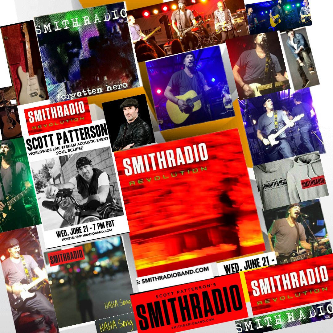 GraceMiles10's tweet photo. Thanks @PatStone3 for playing @ScottGPatterson @SMITHRADIO111 #EP #REVOLUTION #LIGHTSINTHESKY thanks for the continued support #PATROCKS https://t.co/n9BtMmSBIR