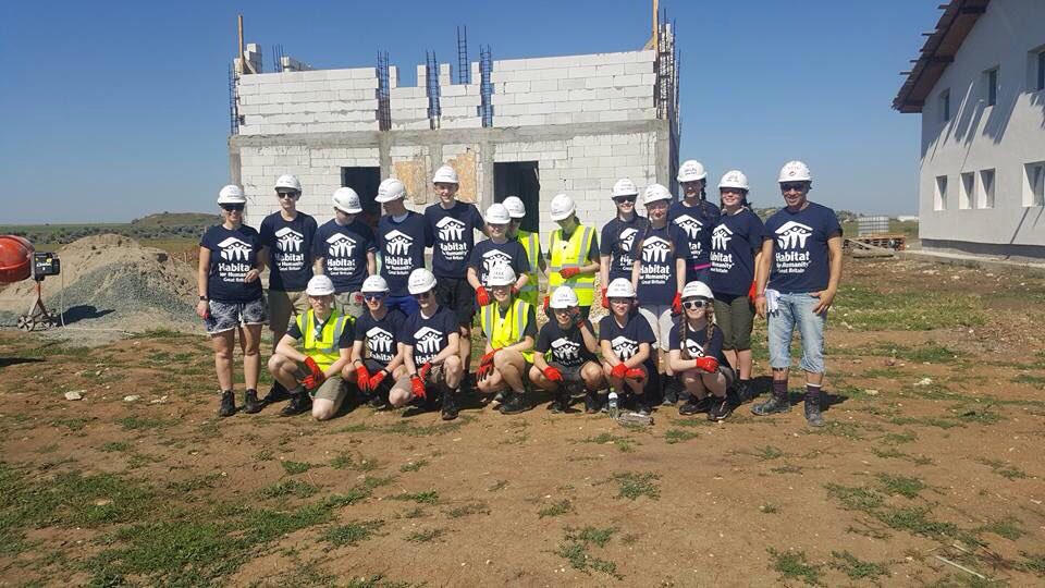 Happy birthday to Ross Nisber who celebrated his 18th birthday volunteering@#RHS_Romania17