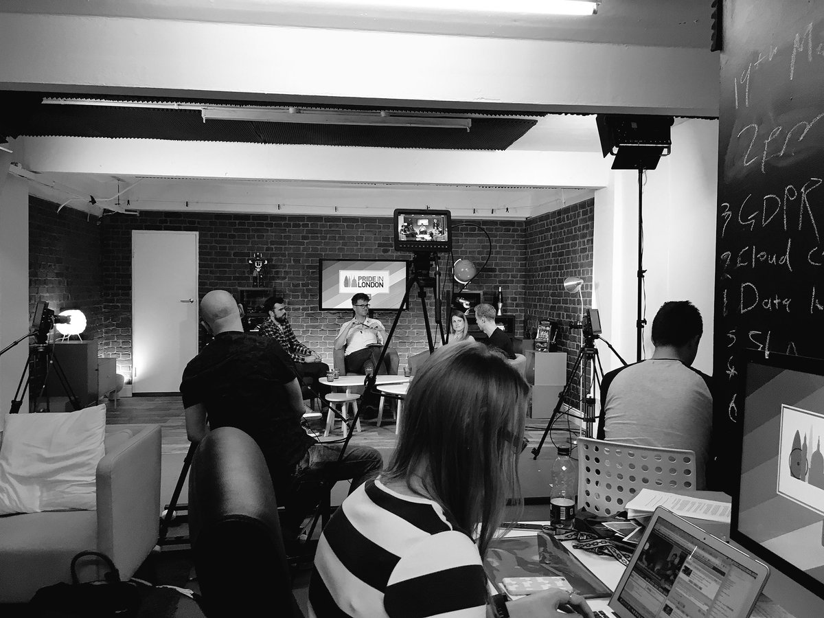 MrAndrewMcLean's tweet image. So proud of my team, the guys at @LondonLGBTPride, the guests, hosts and viewers for making #PrideInLondonLIVE a success. #LGBT #Tech #Live