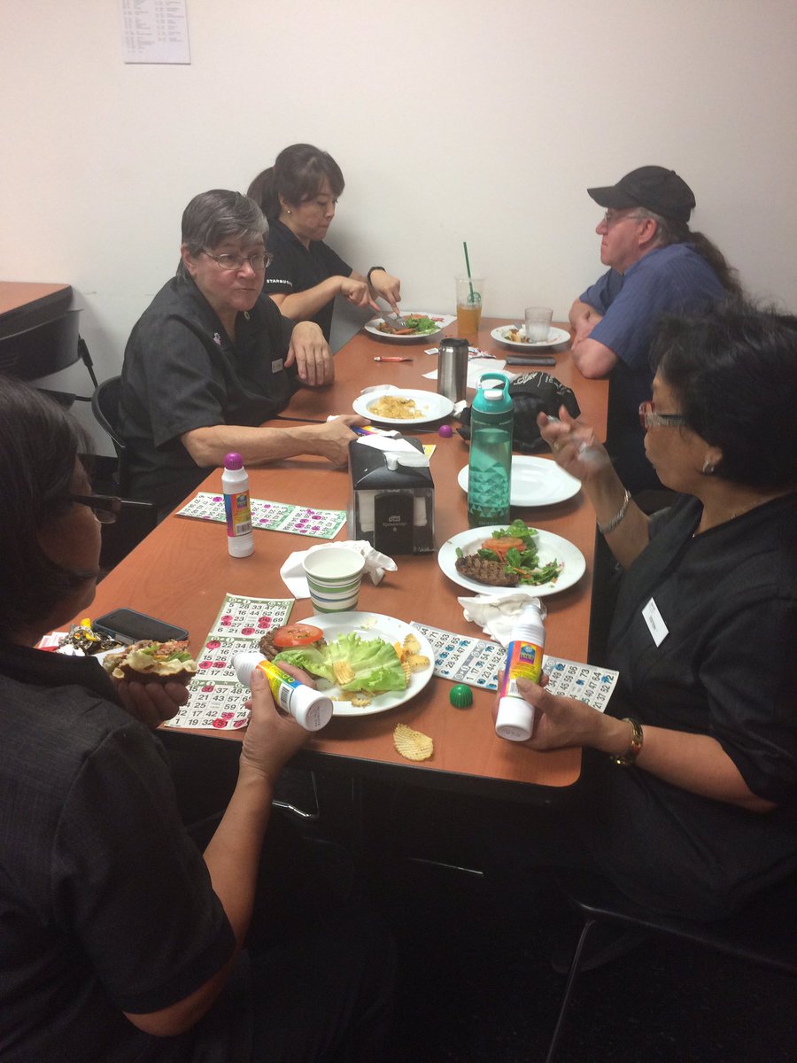 OttawaMarriott's tweet photo. Thank you to our HR team for organizing lunch time BINGO! Popcorn, prizes and good food. What a great lunch break! #MarriottEmployees https://t.co/mjr8ByVJiv
