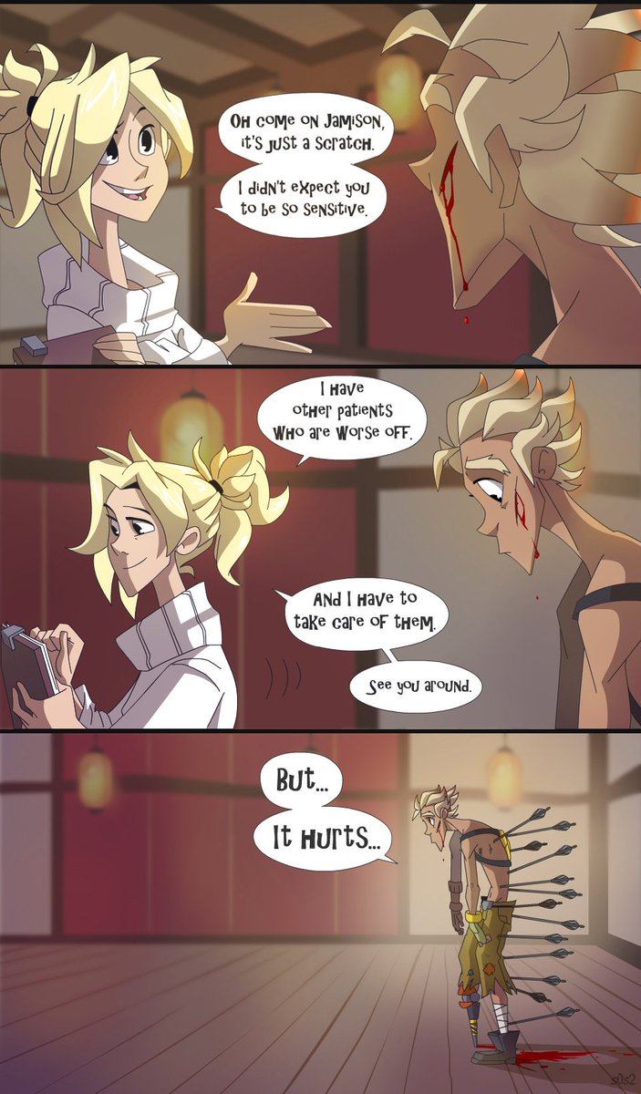 ¯\_(ツ)_/¯
#Overwatch #Mercy #Junkrat 