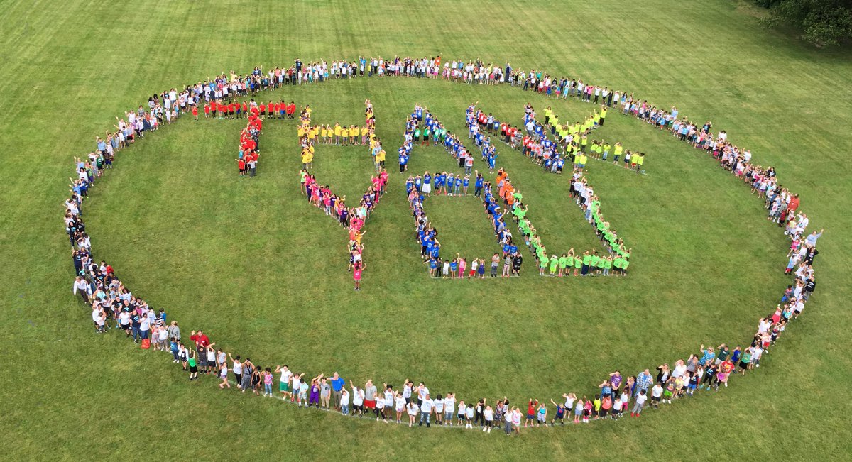 It took 900-plus Longridge Elementary students &amp; one fire truck to show volunteers from Hope Lutheran Church how much they’re appreciated!