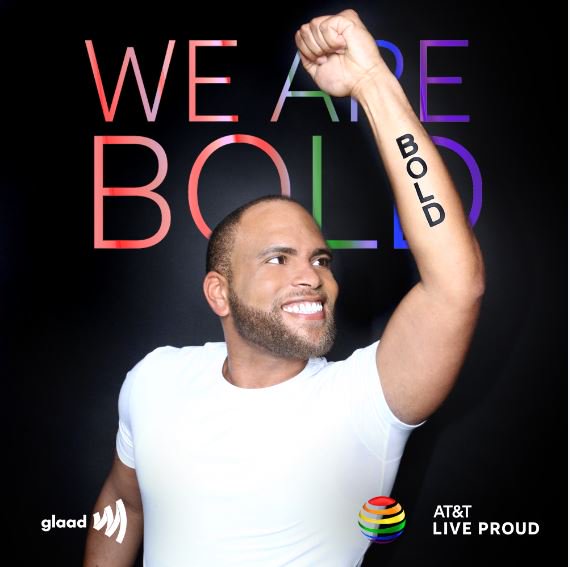 AT&amp;T will donate $1 to GLAAD when you use #WeAreBold or #ATTLiveProud on social. Share that pride! soch.us/2rl1ozy #attemployee