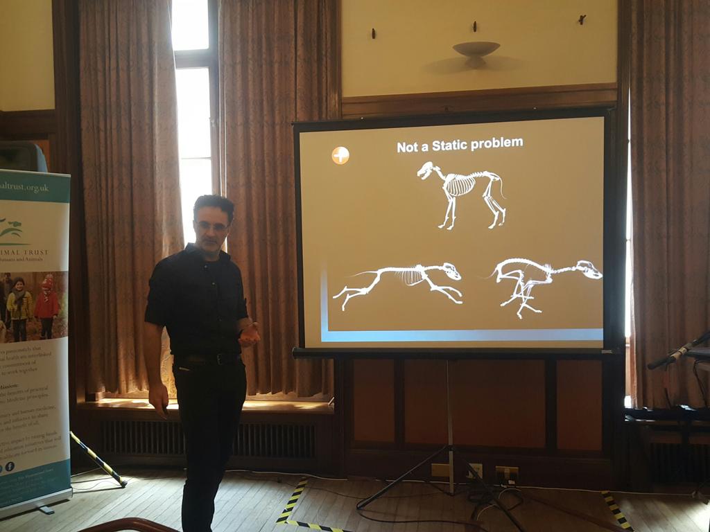Supervet Noel Fitzpatrick now presenting in Committee room 3 at #Nspine