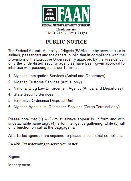 Federal Airports Authority of Nigeria tweet media