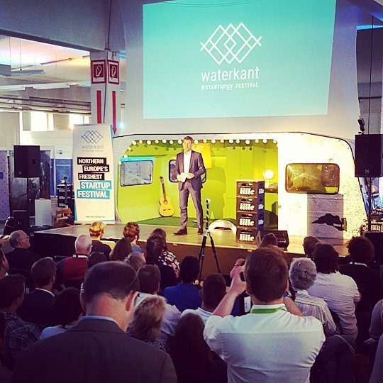 OB Kämpfer eröffnet das Waterkant Festival #waterkant17 #kiel #startup #festival #diwish