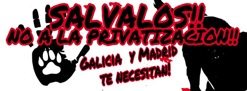 #NoReglamentoCAM #ReglamentoGalicia NO A LA PRIVATIZACION DE LA AYUDA ANIMAL!