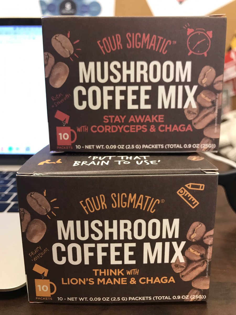 Just drinkin' shrooms. Typical day at the office. 🤸‍♀️