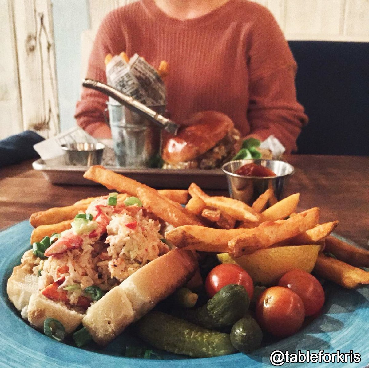 It’s #NationalLobsterDay! Come celebrate today with one of our incredible Lobster Rolls at #Hamptons818.