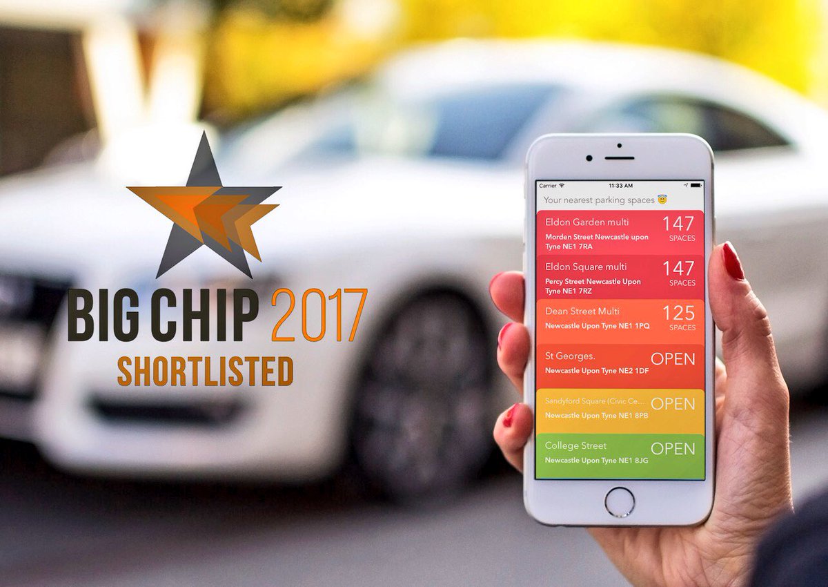 NebulaLab's tweet photo. Delighted to be in Manchester this evening for the @BigChipAwards with @parkingfairyapp, developed by our founding team. #NorthernPowerhouse https://t.co/HbAtUN0uLL