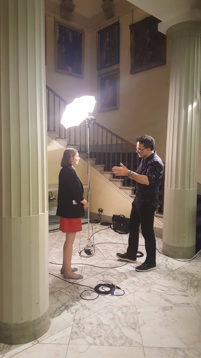 Wrapping up our last interview of #NSpine with veterinary surgeon Noel Fitzpatrick @SupervetNF. Check our website next week for the videos!