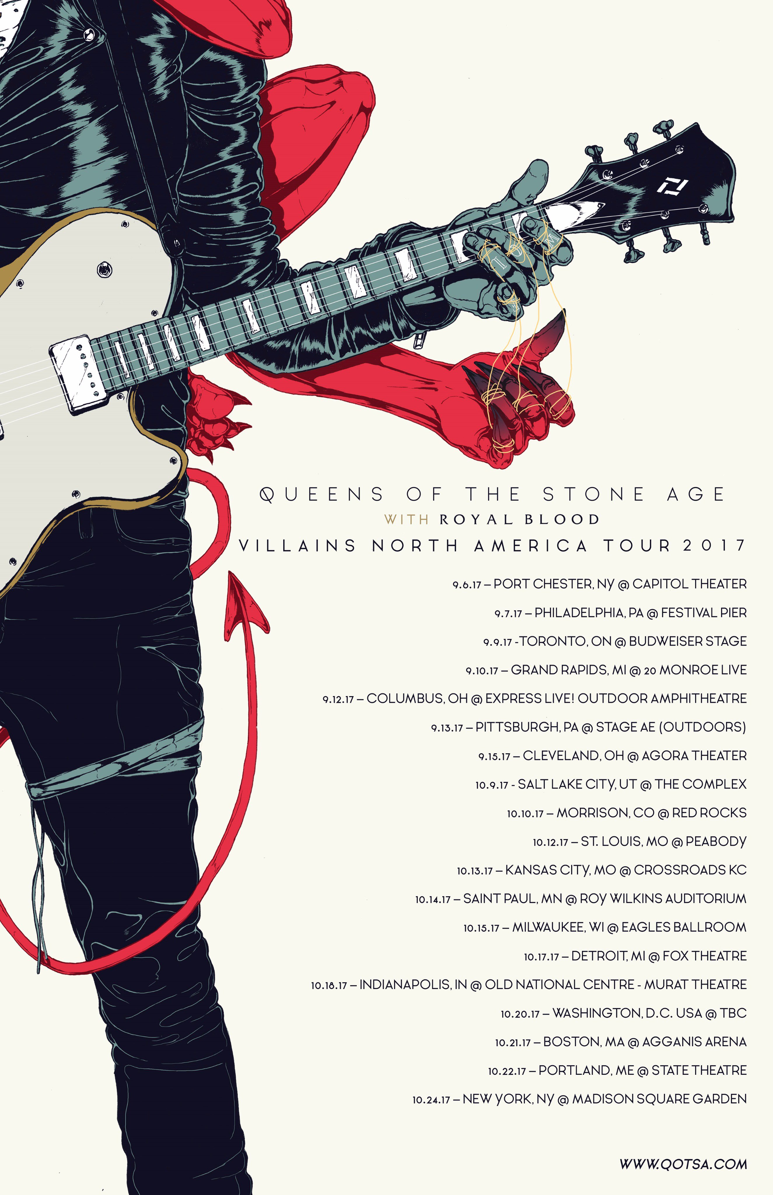 Queens of the Stone Age New Album & Tour / Twitter