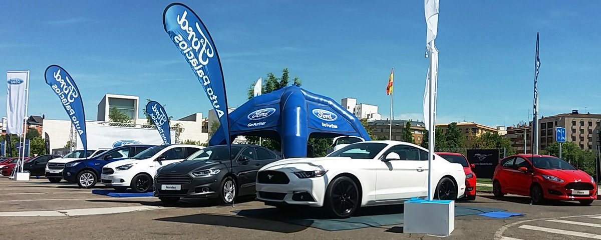 autopalacios's tweet photo. Nuestro Stand de #Ford en la Feria del Automóvil de #leonesp está listo. ¡Precios especiales en toda la gama! En el Parking de la Junta https://t.co/fPRc4KlHdJ