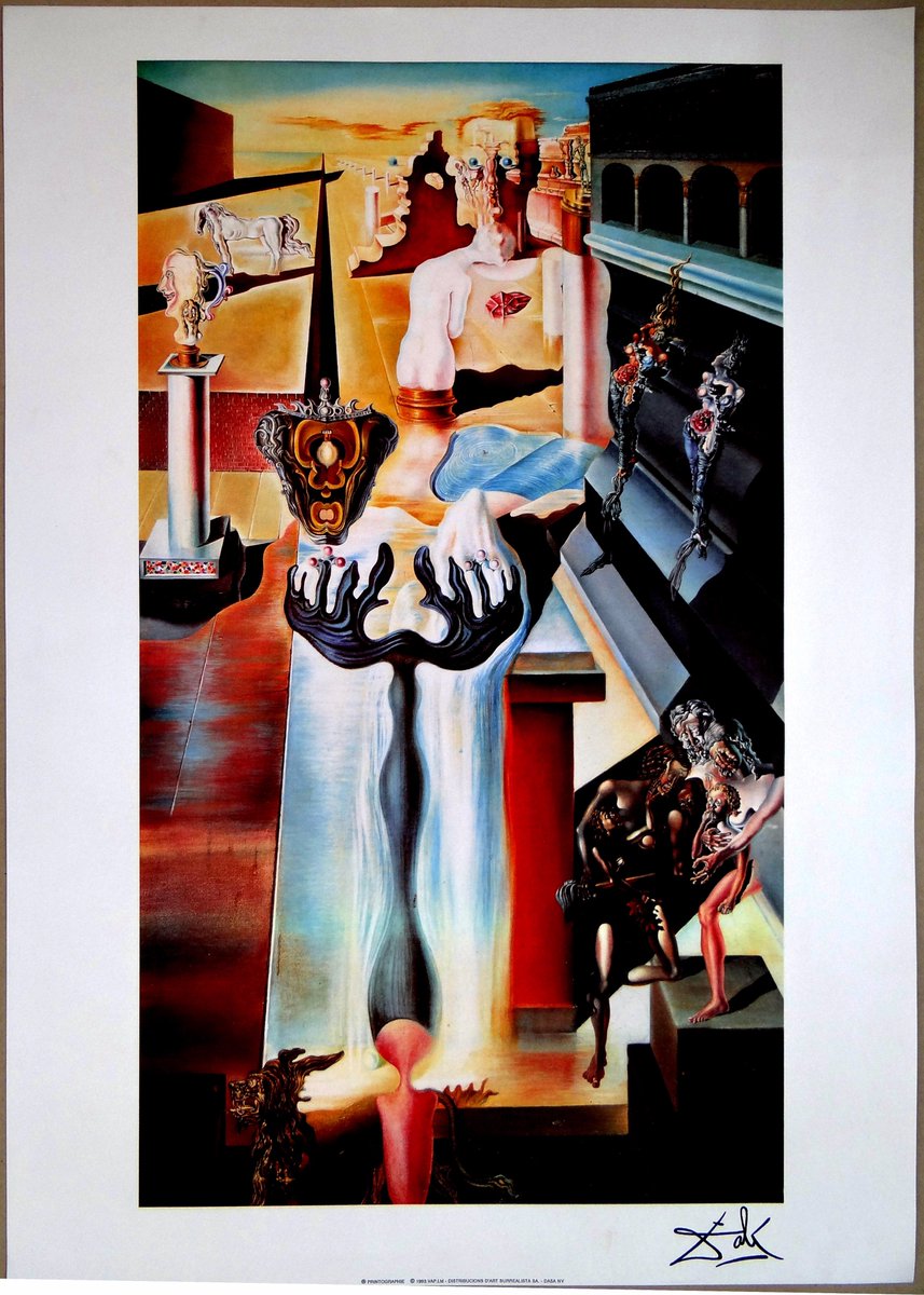 marieartcollec1's tweet photo. https://t.co/32a0MpB4d0 Salvador Dali #surrealism invisible man #eccentric #fantasy   @UKPubPromo   @DeadlyNoRespect  #Wallart #pcfteam https://t.co/Cv97cRWKi2