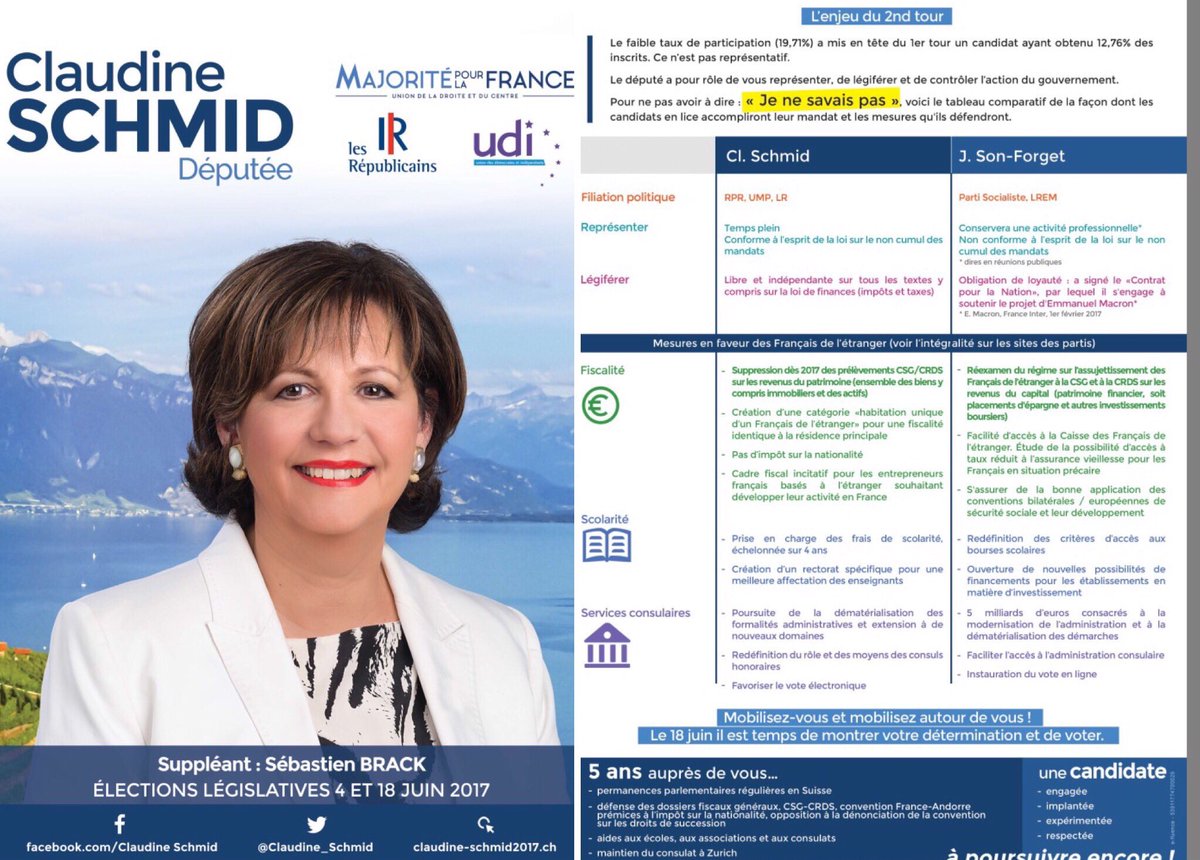 FabienneBlineau's tweet photo. Dimanche 18 juin #extCirco06 je soutiens @Claudine_Schmid #engagée au quotidien pr les #françaisdeletranger 🇫🇷🗳🌍 https://t.co/Q4VYGMS5jk