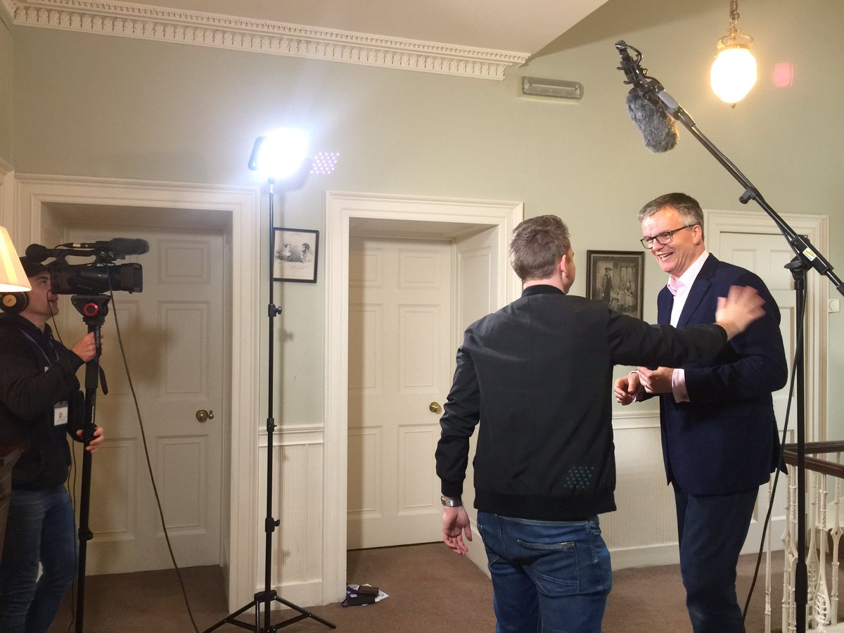 BordersBookFest's tweet photo. Our chairman Michael Moore interviewed by @foshovideo - follow us on Youtube for more https://t.co/WBBFFw5Nvz #bordersbookfest17 https://t.co/BxyMcpaK7W