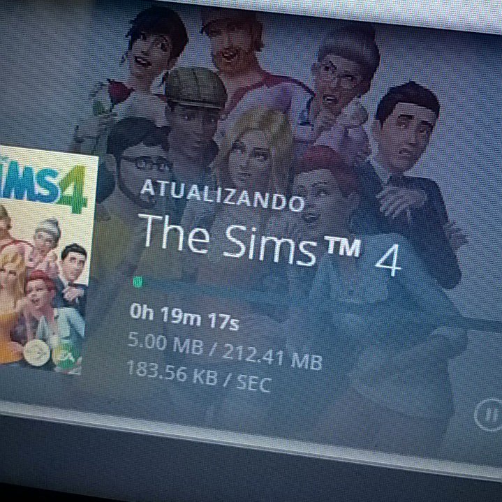 pavlosoares's tweet photo. Existe sensaΓ§Γ£o melhor que o @thesimsoficial atualizar? NΓO #thesims #thesims4 #update #thesimsupdate @TheSims https://t.co/q6E7Zv0BN8