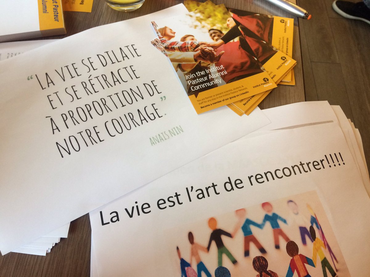 Nath_Court's tweet photo. Merci Mariana pour ton témoignage "Osez rêver votre carrière" #4everIPA #IPAlumni @institutpasteur https://t.co/tv3dg6neaV