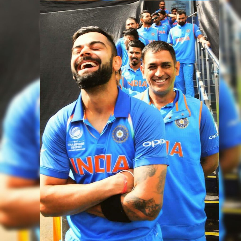 SirJadeja's tweet image. Congratulations Team India On Winning 4th ICC Champions Trophy.
2000
2002
2013
2017

RT &amp;amp; Save This Tweet.😉🇮🇳🤘🏾

#INDvBAN #IndVsPak #INDvPAK