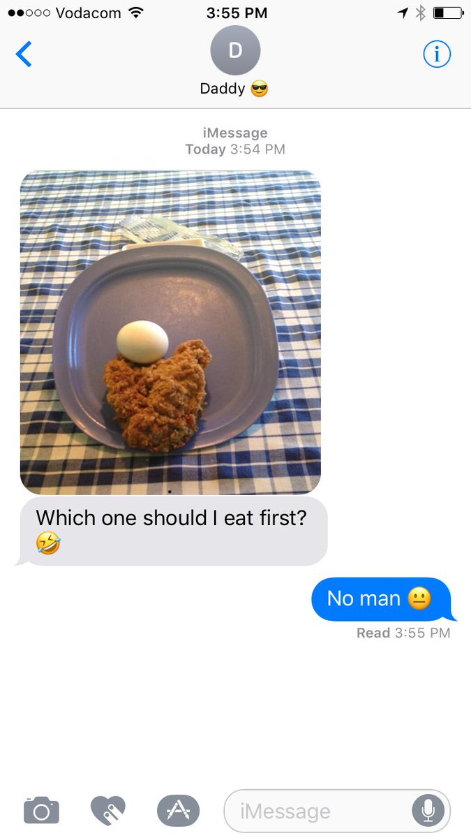 SteersSA's tweet image. When your Dad hits you with the LAMEST jokes 
#Errthang #FathersDay