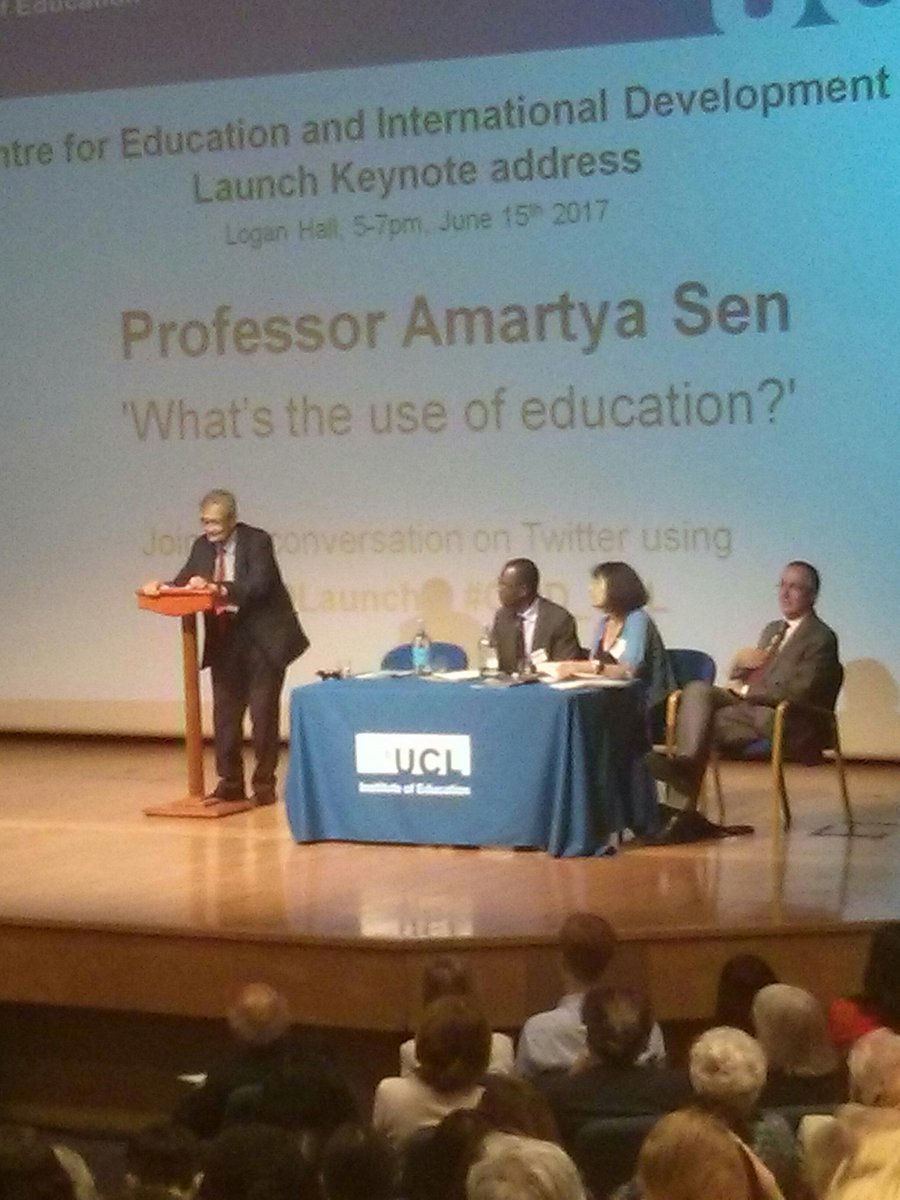 Kay_Canal_Art's tweet photo. Spatial and temporal romp through the importance of education around the globe from #nobellaureate prof Amartya Sen #ceidlaunch @ioe_london https://t.co/VL1fOBC5Oz
