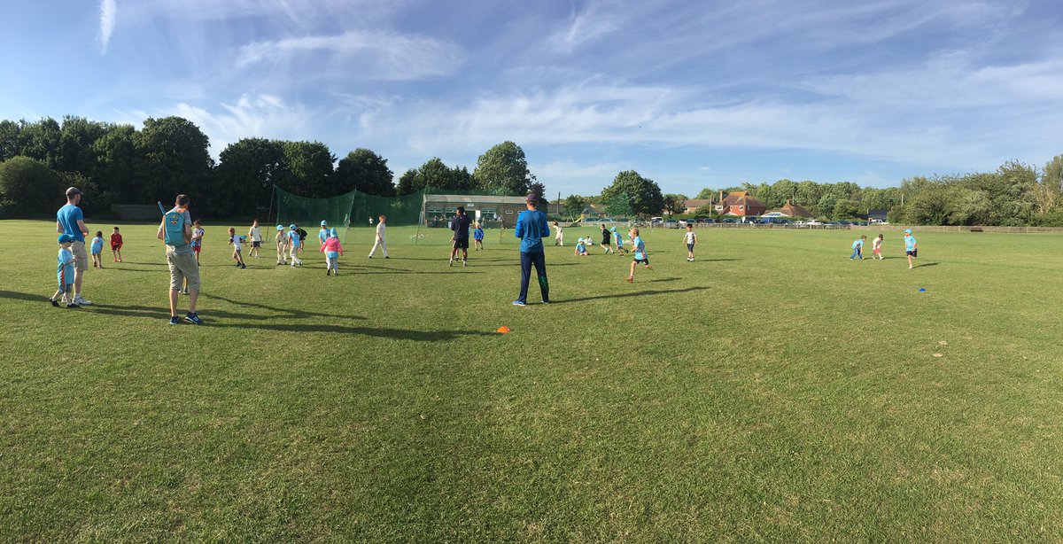TashNewman's tweet photo. #AllStarsCricket underway with @SussexCricketFd at...Guess the Venue...#BigMoments #ByTheBay https://t.co/pR8o4tlIgZ