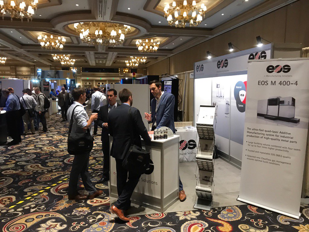 PMRMag's tweet photo. Day two of Powdermet2017. A good number of metal AM companies in the exhibition #powdermet2017 #metalpowder #metalam https://t.co/HSCqTTqQmx
