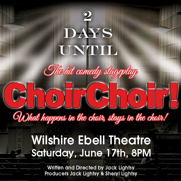 Now I'm really getting excited! bit.ly/2gk6kE3 #ChoirChoir #WilshireEbell
