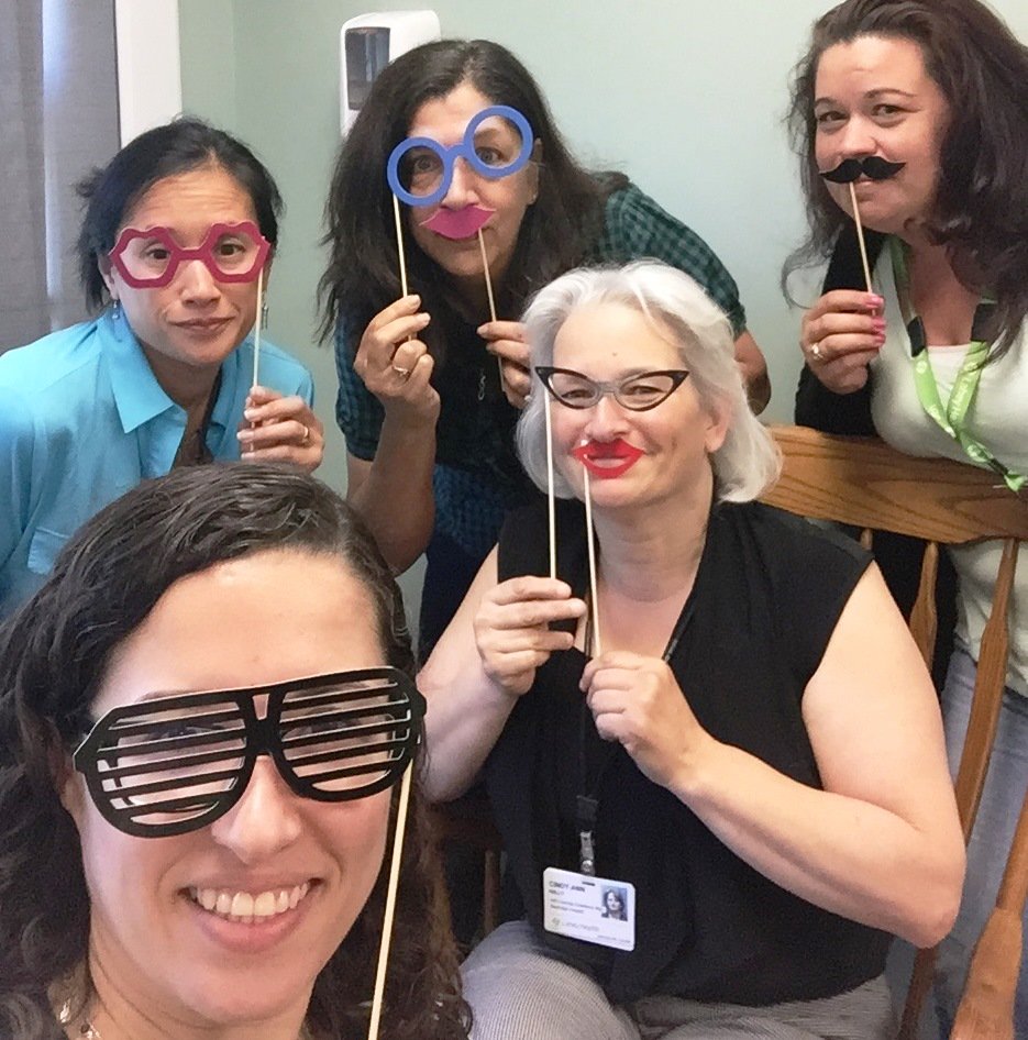 BILHBehavioral's tweet photo. And .. here's one of our BayRidge Hospital teams hammin' it up for the camera for Employee Appreciation Week #ThanksFromUs. https://t.co/7x50eCINJN