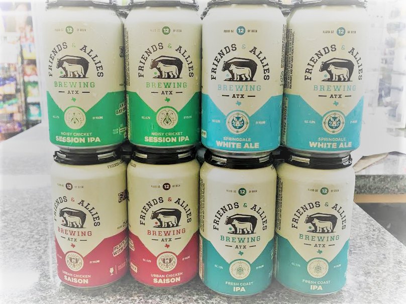 <a href="/austincraftbeer/">Austin Craft Beer</a> @browndist <a href="/F_and_A_Brewing/">Friends and Allies</a> <a href="/LocalBar2420/">Local Bar & Grill</a>