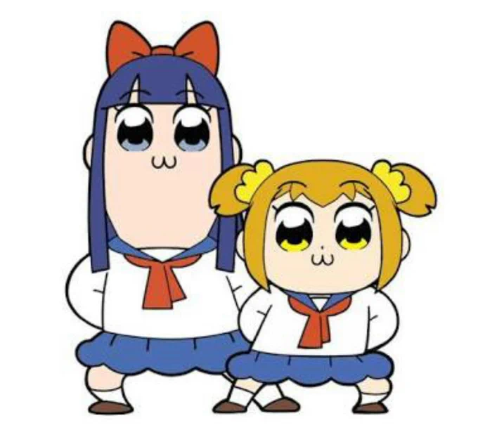 内容は知らんけどこのキャラのシルエットがやまお(デカい方)とあまる(小さい方)なんやけど…まんま過ぎて笑ったww3枚目とか両手に戦利品抱えたウチらやん… 