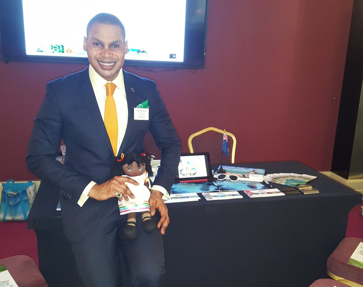 IamSirCourtney's tweet photo. #DestinationTurksandCaicos exhibiting in #Bristol The Star Of The West Country at #CTOROADSHOWUK @_LoveCaribbean @TCITourism https://t.co/uLr3Cb4BPH