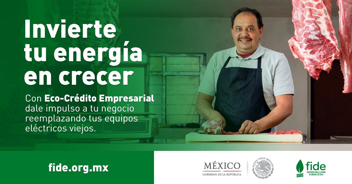 Eco-Crédito FIDE tweet media