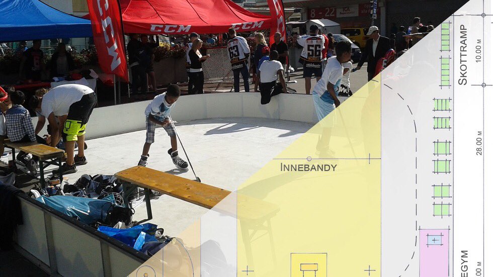 Vi vann Beijer Byggmaterials tävling Beijer Bygglaget 16/17 och har kunnat bygga en skottramp i Husby difhockey.se/artikel/n7qyaj… #DIFHockey