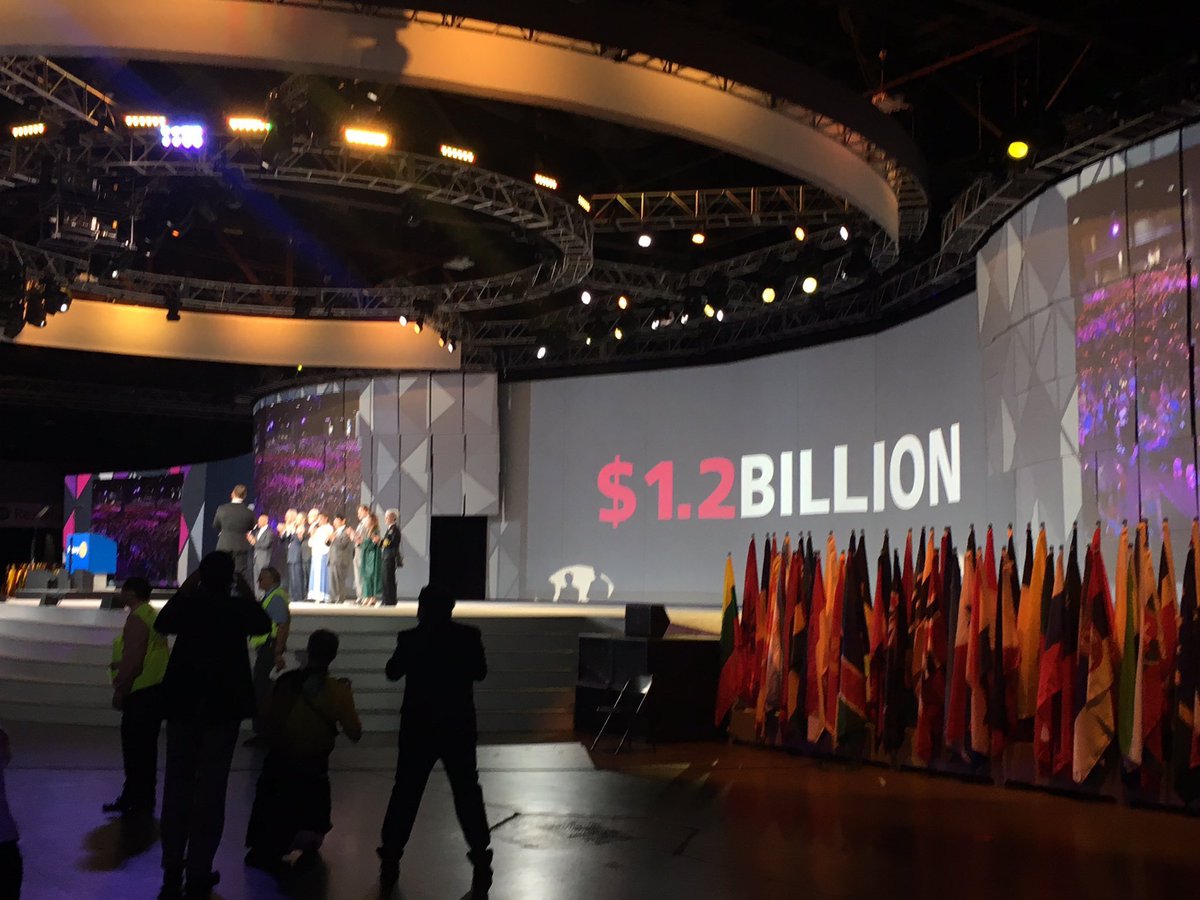 mukesh_malhotra's tweet photo. #DropToZero "If we add the pledges from the generous donors from around the world, it's a grand total of $1.2 BILLION DOLLARS!"@EndPolioNow https://t.co/LArn5Iw4S9