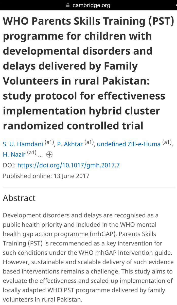 Scaling-up care for autism and developmental disorders in low resource setting@PeterASinger <a href="/ASAndyShih/">Andy Shih (石谨魁）</a>  <a href="/ssaxenageneva/">Shekhar Saxena</a>