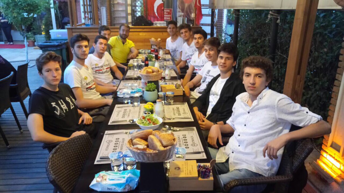 U18 takımımız iftarda