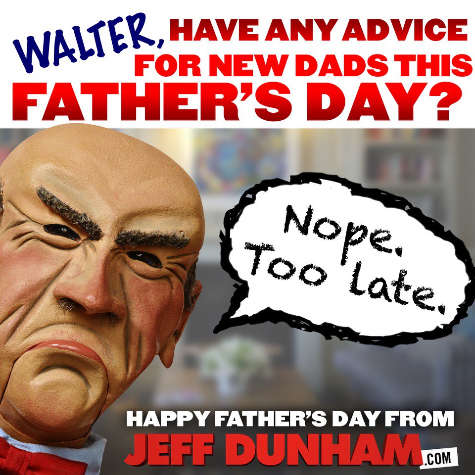 Happy Father's Day from all of us.... except Walter. #FathersDay, image size:960x960