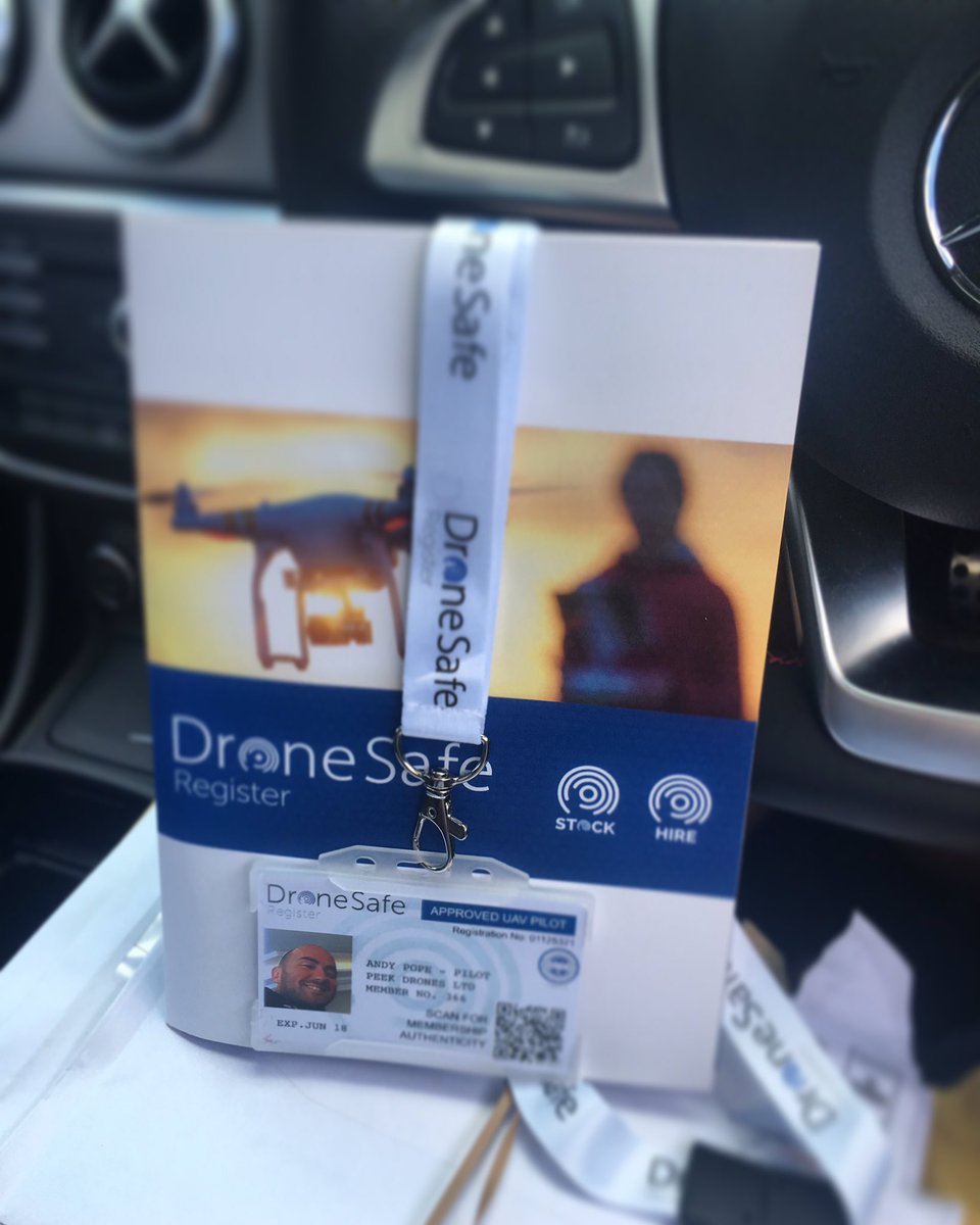 Little delivery from <a href="/DroneSafeReg/">Drone Safe Register™ - Professional Drone Network</a> today. #LegalAndProud