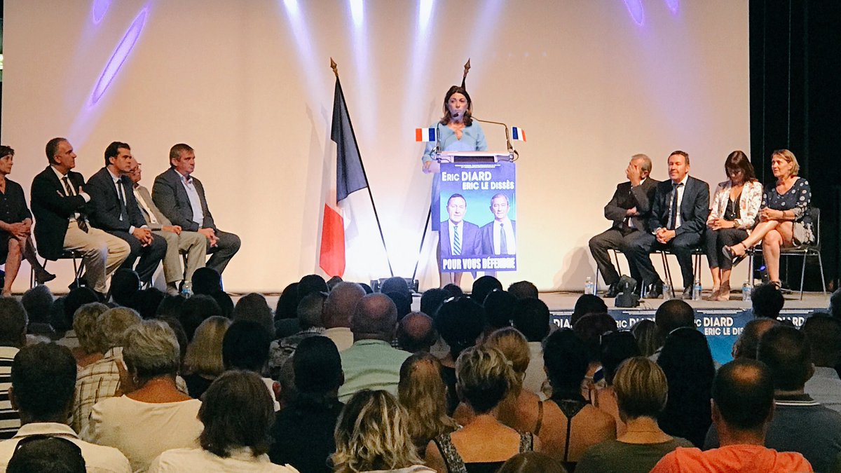 #Législatives2017🇫🇷 | Dernier meeting de campagne de @ericdiarddepute & Eric Le Dissès à #Marignane devant 400 personnes